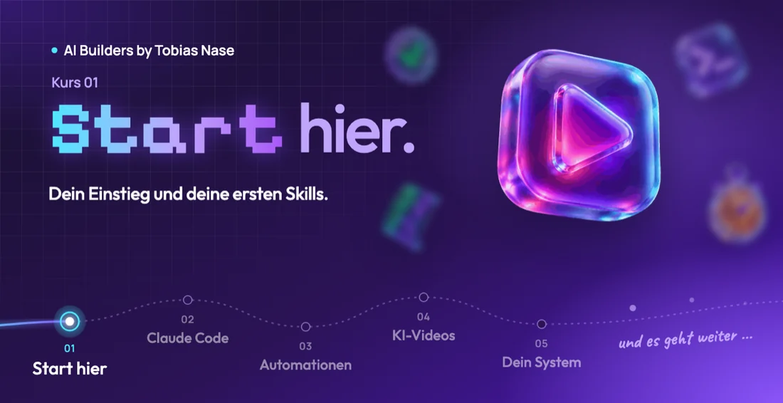 Kursbild Start hier